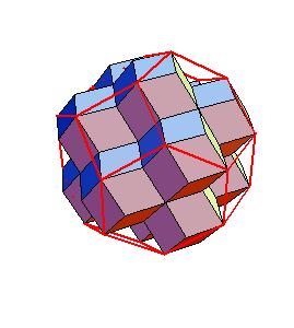 Dissecting a Rectangular Solid into an Acute Golden Rhombohedron and Half a  Bilinski Dodecahedron - Wolfram Demonstrations Project