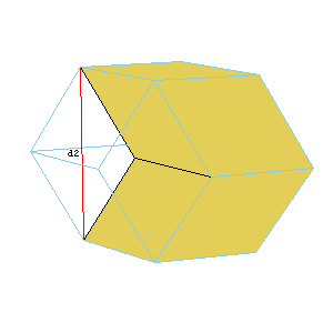 Dissecting a Rectangular Solid into an Acute Golden Rhombohedron