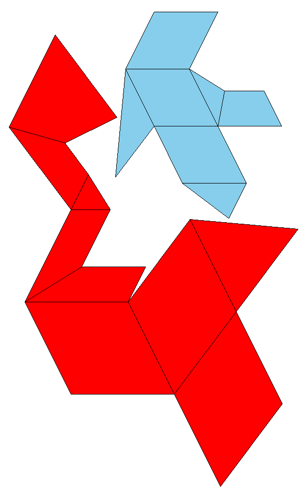 Dissecting a Rectangular Solid into an Acute Golden Rhombohedron and Half a  Bilinski Dodecahedron - Wolfram Demonstrations Project