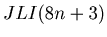 $ JLI(8n+3)$