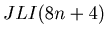 $ JLI(8n+4)$