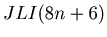 $ JLI(8n+6)$