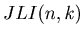 $ JLI(n,k)$