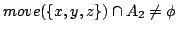 $ move(\{x,y,z\})\cap A_2 \ne \phi$