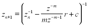 Damien M. Jones' Inverted Nova formula