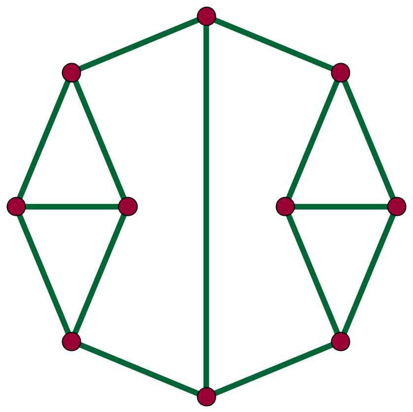 Cubic Exceptional Graph