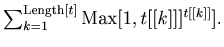 $ \sum _{k=1}^{\text{Length}[t]} \text{Max}[1,t[[k]]]^{t[[k]]}].$